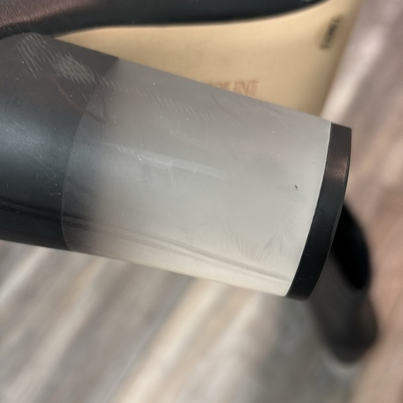 Enzo Angiolini Hadie Leather Block Heel Booties 7.5 - Picture 7 of 9